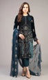 Bareeze-3PC Lawn Full Heavy Embroidered Shirt With Embroidered Bamber Chiphon Dupatta-GKA03