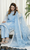 Nadia Farooqi - 3PC Organza Embroidered Shirt With Organza Embroidered Dupatta - GSF055