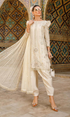 Maria.b - 3PC Lawn Front Embroidered Chicken Kari Suit Embroidered Bamber Chiffon Dupatta - GKA37