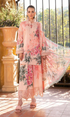 Maria.B - 3PC Digital Embroidered Lawn Suit - GKA2413