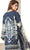 Farasha- 3PC Neckline Embroidered Printed Shirt With Printed Chiffon Dupatta - GKA2403