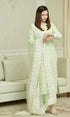 Bareeze-3PC Lawn Embroidered Shirt with Organza Embroidered Dupatta - GKA02