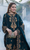 Azure - 3PC Velvet Embroidered Suit - DCV107