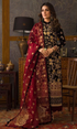 Asim Jofa - 3PC Velvet Embroidered Suit - DCV103