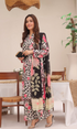 Baroque 3PC - Digital Printed Premium Karandi Suit - DCP2496