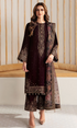 Jazmine - 3PC Velvet Embroidered Suit - DCV116